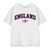 Front - Show Me The Merch Childrens/Kids England Flag T-Shirt