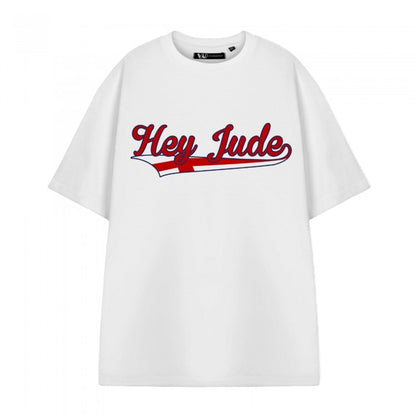 Front - Show Me The Merch Unisex Adult Hey Jude Short-Sleeved T-Shirt
