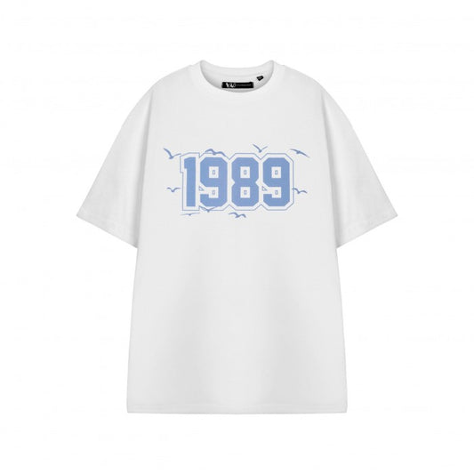 Front - Show Me The Merch Womens/Ladies 1989 Taylor Swift Short-Sleeved T-Shirt