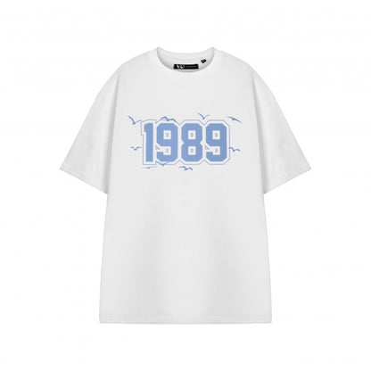 Front - Show Me The Merch Womens/Ladies 1989 Taylor Swift Short-Sleeved T-Shirt