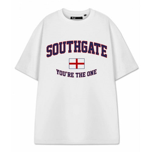Front - Show Me The Merch Unisex Adult Southgate Short-Sleeved T-Shirt