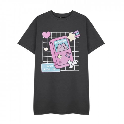 Front - Pusheen Womens/Ladies Gameboy Short-Sleeved T-Shirt