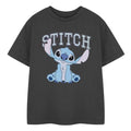 Front - Lilo & Stitch Girls College T-Shirt