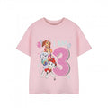 Front - Paw Patrol Girls Short-Sleeved Birthday T-Shirt