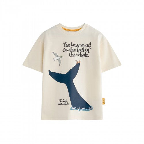 Front - The Snail & The Whale Childrens/Kids Short-Sleeved T-Shirt