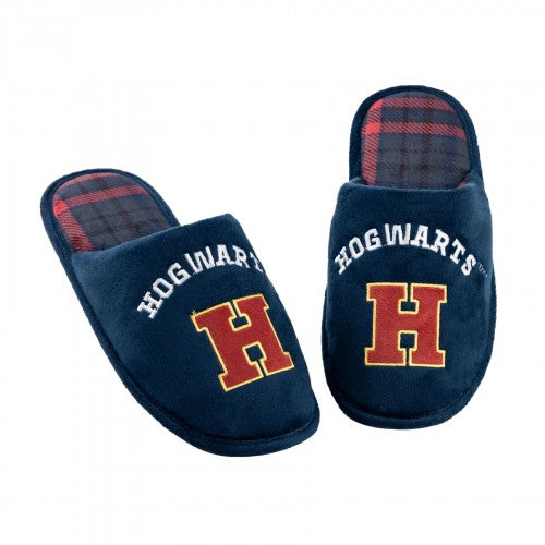 Front - Harry Potter Mens Hogwarts Mule Slippers