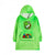 Front - Super Mario Childrens/Kids Yoshi Blanket Hoodie