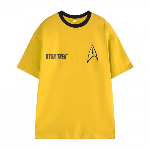 Front - Star Trek Mens Uniform Short-Sleeved T-Shirt