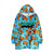 Front - Scooby Doo Boys Character All-Over Print Blanket Hoodie