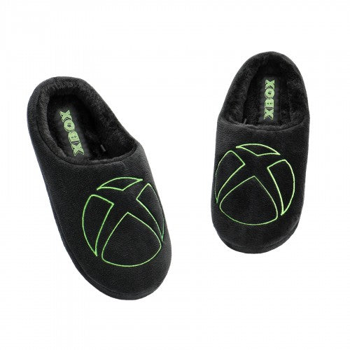 Front - Xbox Mens Logo Mule Slippers