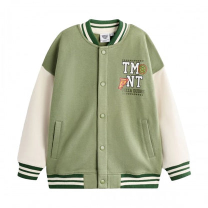 Front - Teenage Mutant Ninja Turtles Boys Cowabunga Bomber Jacket