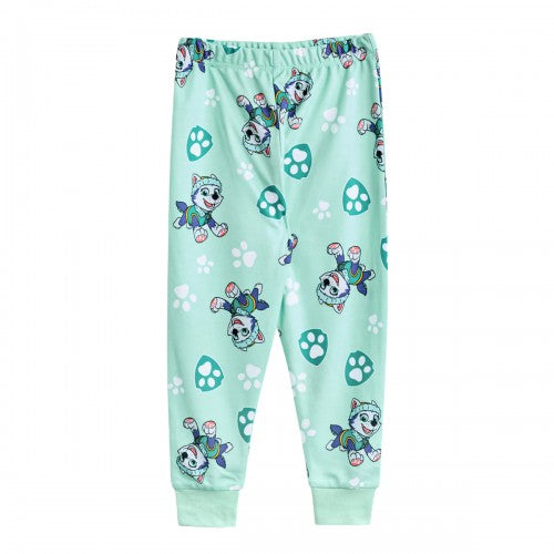 Front - Paw Patrol Girls Skye & Everest Long-Sleeved Long Pyjama Set (Pack of 2)