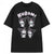 Front - Hello Kitty Womens/Ladies Kuromi Short-Sleeved T-Shirt