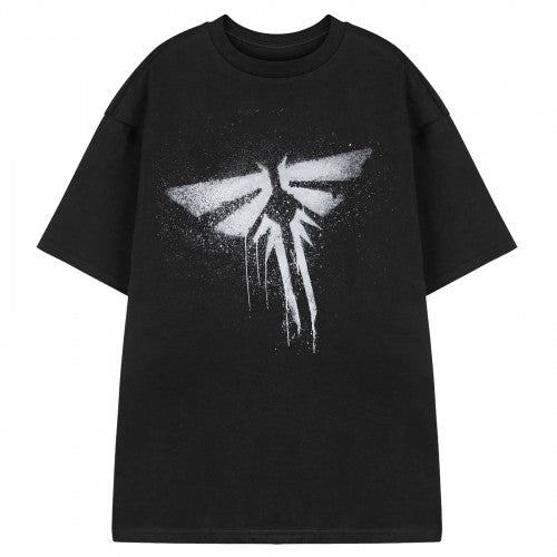 Front - The Last Of Us Mens Firefly Logo Short-Sleeved T-Shirt