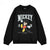 Front - Disney Womens/Ladies Mickey Mouse Sweatshirt