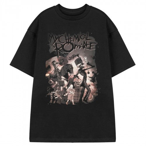 Front - My Chemical Romance Unisex Adult The Black Parade Short-Sleeved T-Shirt