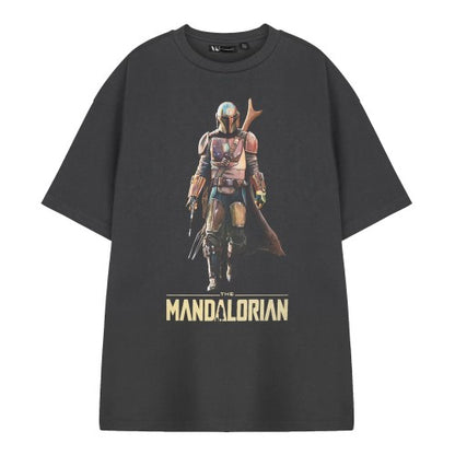 Front - Star Wars The Mandalorian Mens Short-Sleeved T-Shirt