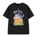 Front - Lilo & Stitch Girls Boo Crew Short-Sleeved T-Shirt
