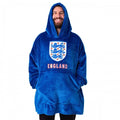 Front - England FA Mens Logo Blanket Hoodie