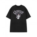 Front - Hello Kitty & Friends Womens/Ladies Kuromi Cheeky Short-Sleeved T-Shirt