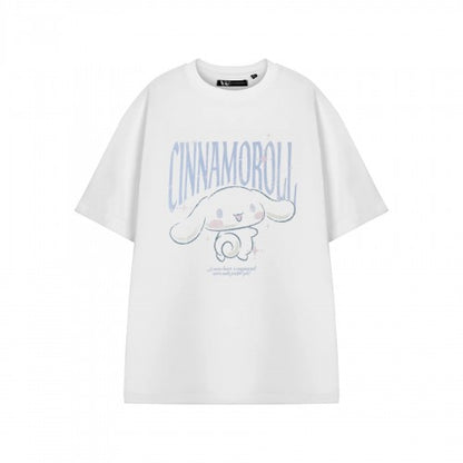 Front - Hello Kitty Womens/Ladies Cinnamoroll Short-Sleeved T-Shirt