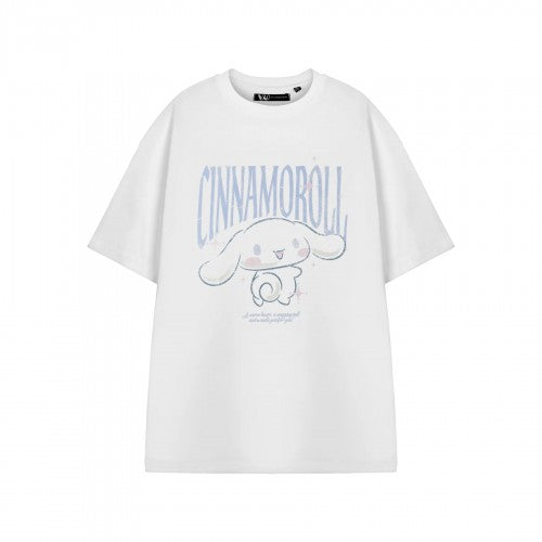 Front - Hello Kitty Womens/Ladies Cinnamoroll Short-Sleeved T-Shirt