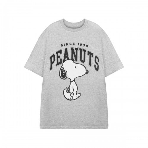 Front - Peanuts Mens Since 1950 Snoopy Short-Sleeved T-Shirt