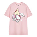 Front - Hello Kitty & Friends Womens/Ladies Sanrio Short-Sleeved T-Shirt
