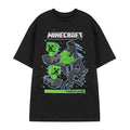 Front - Minecraft Mens Beware Of The Dark Short-Sleeved T-Shirt
