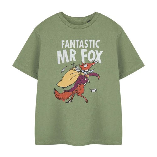Front - Fantastic Mr Fox Childrens/Kids Short-Sleeved T-Shirt