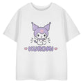 Front - Hello Kitty Girls Kuromi Heart T-Shirt