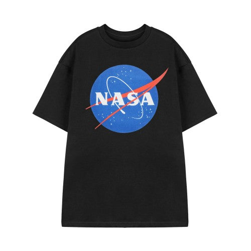 Front - NASA Unisex Adult Classic Logo Short-Sleeved T-Shirt