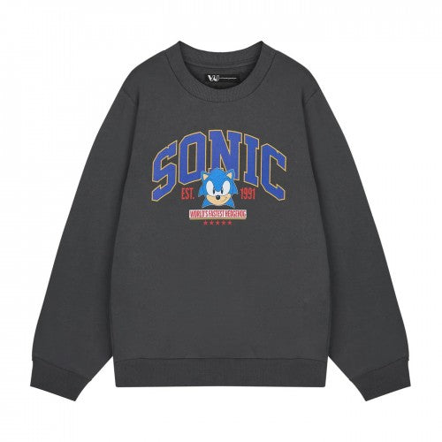 Front - Sonic The Hedgehog Mens World´s Fastest Sweatshirt