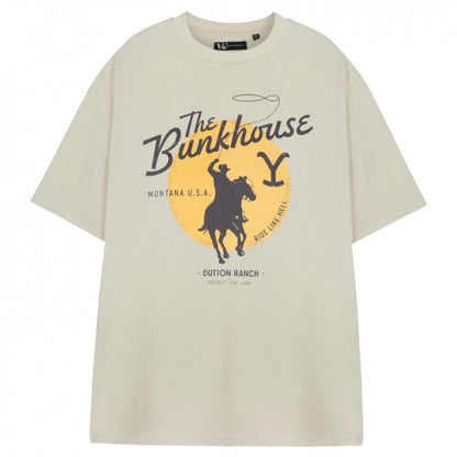 Front - Yellowstone Mens The Bunkhouse Short-Sleeved T-Shirt