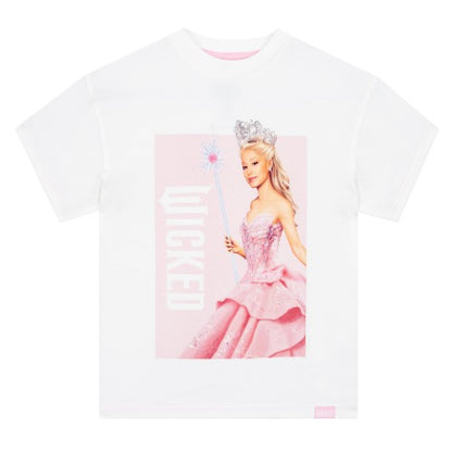 Front - Wicked Girls Glinda Short-Sleeved T-Shirt
