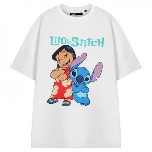 Front - Lilo & Stitch Womens/Ladies Short-Sleeved T-Shirt