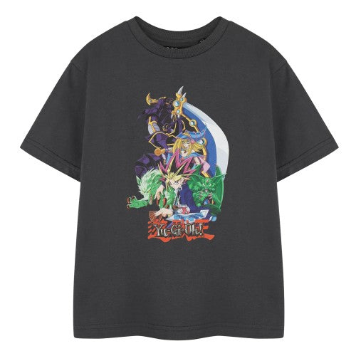Front - Yu-Gi-Oh! Boys Multi Character T-Shirt