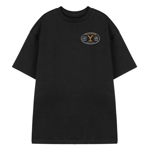 Front - Yellowstone Mens Ride For The Brand Short-Sleeved T-Shirt