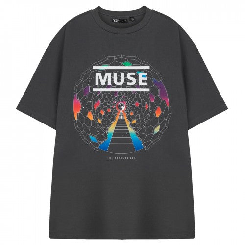 Front - Muse Unisex Adult The Resistance Short-Sleeved T-Shirt