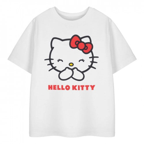 Front - Hello Kitty Girls Classic Short-Sleeved T-Shirt
