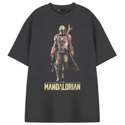 Front - Star Wars The Mandalorian Mens Short-Sleeved T-Shirt