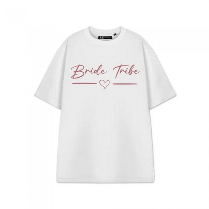 Front - Show Me The Merch Womens/Ladies Bride Tribe T-Shirt