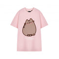 Front - Pusheen Womens/Ladies Blush Short-Sleeved T-Shirt