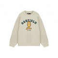 Front - Garfield Unisex Adult College Sweatshirt