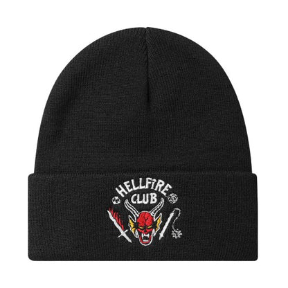 Front - Stranger Things Unisex Adult Hellfire Club Beanie