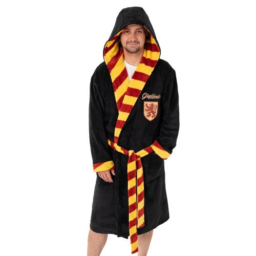 Front - Harry Potter Unisex Adult Gryffindor Hooded Robe