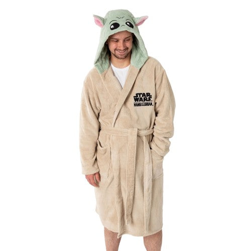 Front - Star Wars Unisex Adult Mandalorian Hooded Robe