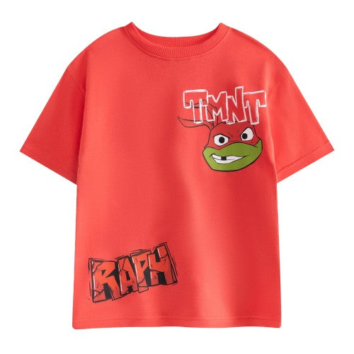 Front - Teenage Mutant Ninja Turtles Boys Raphael T-Shirt