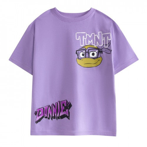 Front - Teenage Mutant Ninja Turtles Boys Donnie T-Shirt