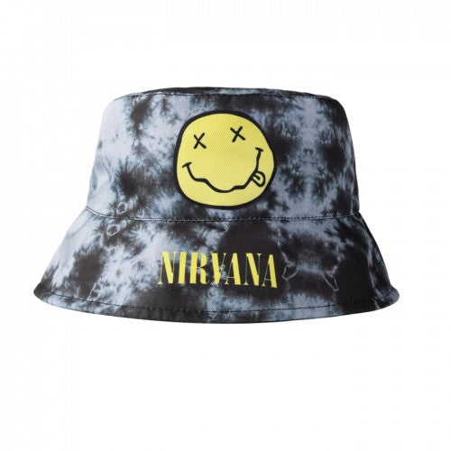 Front - Nirvana Unisex Adult Logo Bucket Hat
